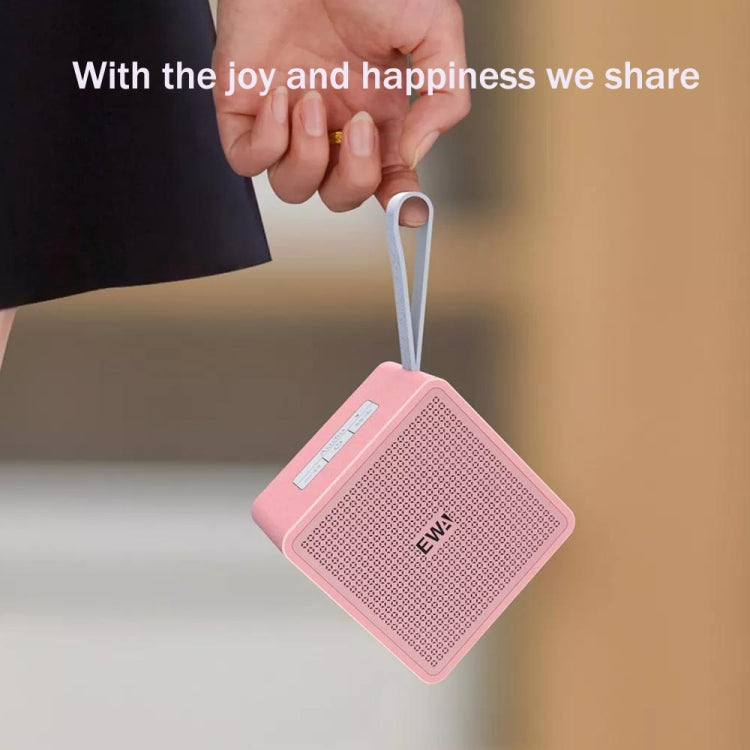 EWA A105 High Hidelity Bluetooth Speaker, Small Size High  Power Bass, TWS Bluetooth Technology Support TF(Rose Gold) - free shipping - PMC Jewellery - Order now!