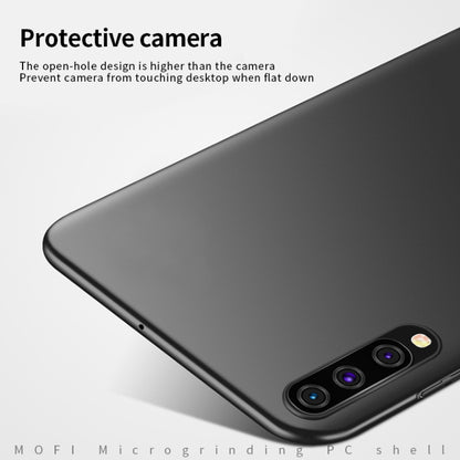For Galaxy A50 MOFI Frosted PC Ultra-thin Hard Case(Gold) - Galaxy Phone Cases by MOFI | Online Shopping South Africa | PMC Jewellery