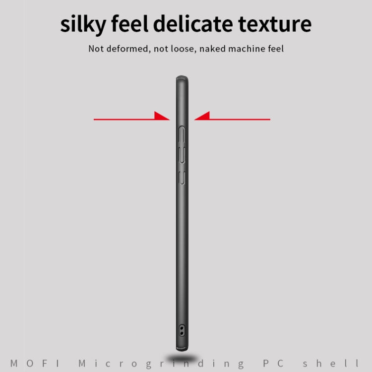 For Galaxy A70 MOFI Frosted PC Ultra-thin Hard Case(Blue) - Galaxy Phone Cases by MOFI | Online Shopping South Africa | PMC TechLife