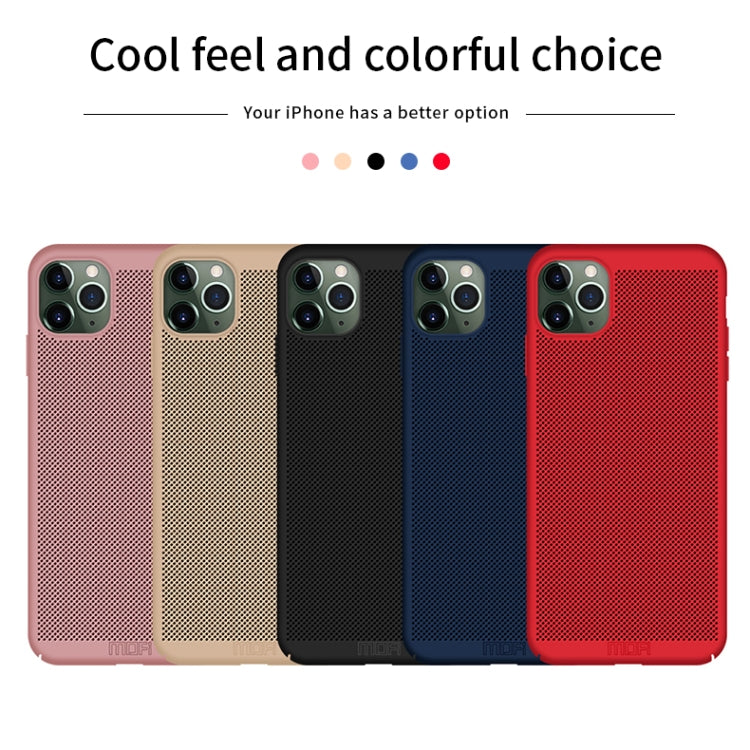 For iPhone 11 Pro Max MOFI Breathable PC Ultra-thin All-inclusive Protective Case(Red) - iPhone 11 Pro Max Cases by MOFI | Online Shopping South Africa | PMC TechLife