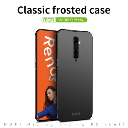 For OPPO Reno2 MOFI Frosted PC Ultra-thin Hard Case(Red) - OPPO Cases by MOFI | Online Shopping South Africa | PMC Jewellery