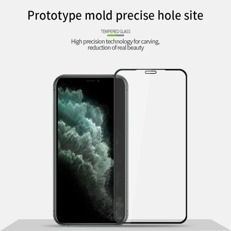 For iPhone 11 Pro MOFI 9H 3D Explosion-proof Curved Screen Tempered Glass Film(Black) - iPhone 11 Pro Tempered Glass by MOFI | Online Shopping South Africa | PMC TechLife | Buy Now Pay Later Mobicred