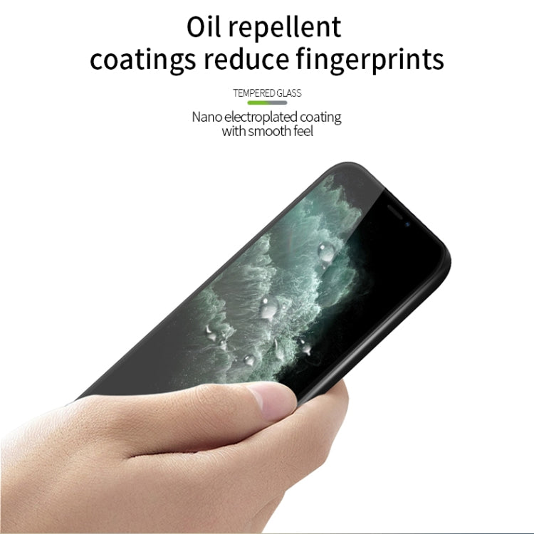 For iPhone 11 Pro MOFI 9H 3D Explosion-proof Curved Screen Tempered Glass Film(Black) - iPhone 11 Pro Tempered Glass by MOFI | Online Shopping South Africa | PMC TechLife | Buy Now Pay Later Mobicred