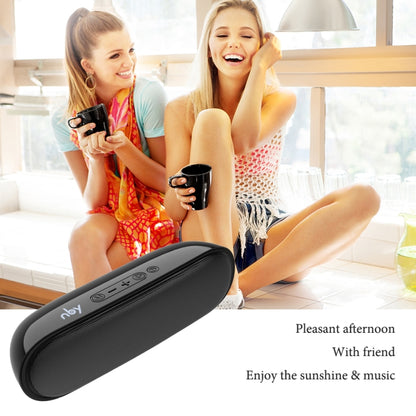 NBY 4070 Portable Bluetooth Speaker 3D Stereo Sound Surround Speakers, Support FM, TF, AUX, U-disk(White) - Desktop Speaker by NBY | Online Shopping South Africa | PMC Jewellery | Buy Now Pay Later Mobicred