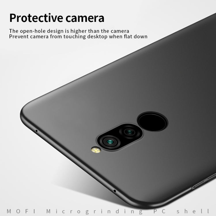 For Xiaomi RedMi 8 MOFI Frosted PC Ultra-thin Hard Case(Black) - Xiaomi Cases by MOFI | Online Shopping South Africa | PMC Jewellery