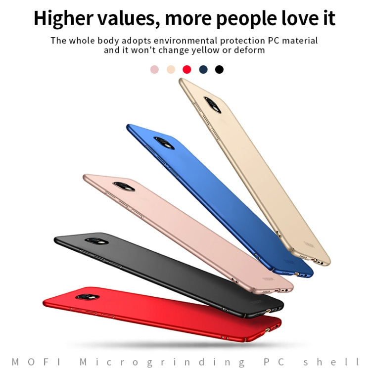 For Xiaomi RedMi 8A MOFI Frosted PC Ultra-thin Hard Case(Red) - Xiaomi Cases by MOFI | Online Shopping South Africa | PMC Jewellery