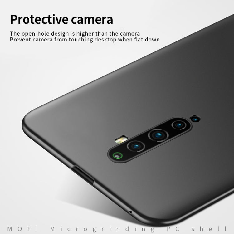 For OPPO Reno2 Z MOFI Frosted PC Ultra-thin Hard Case(Black) - OPPO Cases by MOFI | Online Shopping South Africa | PMC Jewellery