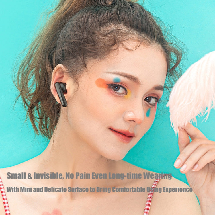 T10 Mini Touch Control Hifi TWS Wireless Bluetooth Earphones With Mic & Charger Box(Blue) - TWS Earphone by PMC Jewellery | Online Shopping South Africa | PMC Jewellery | Buy Now Pay Later Mobicred