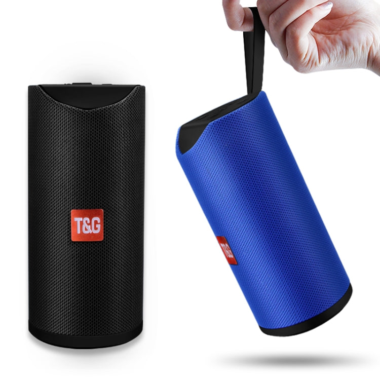 T&G TG113 Portable Bluetooth Speakers Waterproof Stereo Outdoor Loudspeaker MP3 Bass Sound Box with FM Radio(Black) - Desktop Speaker by T&G | Online Shopping South Africa | PMC Jewellery | Buy Now Pay Later Mobicred