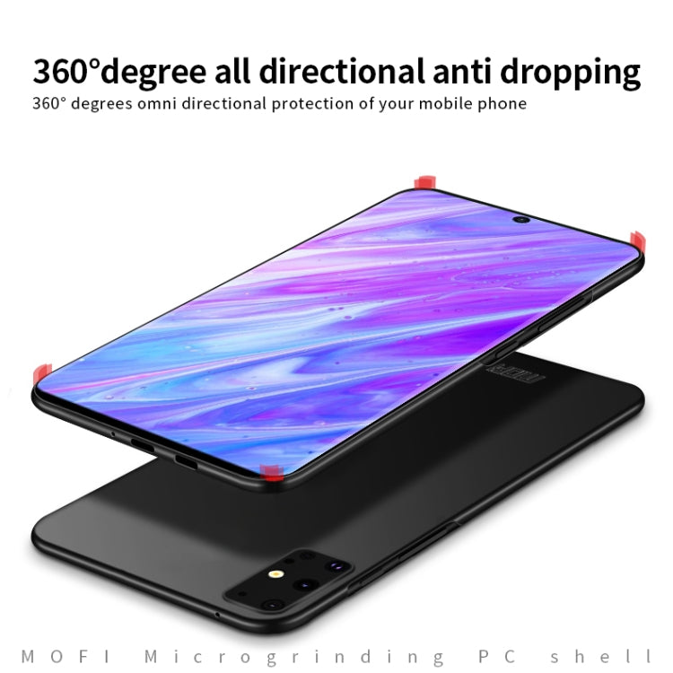 For Galaxy S20+  MOFI Frosted PC Ultra-thin Hard Case(Blue) - Galaxy Phone Cases by MOFI | Online Shopping South Africa | PMC TechLife