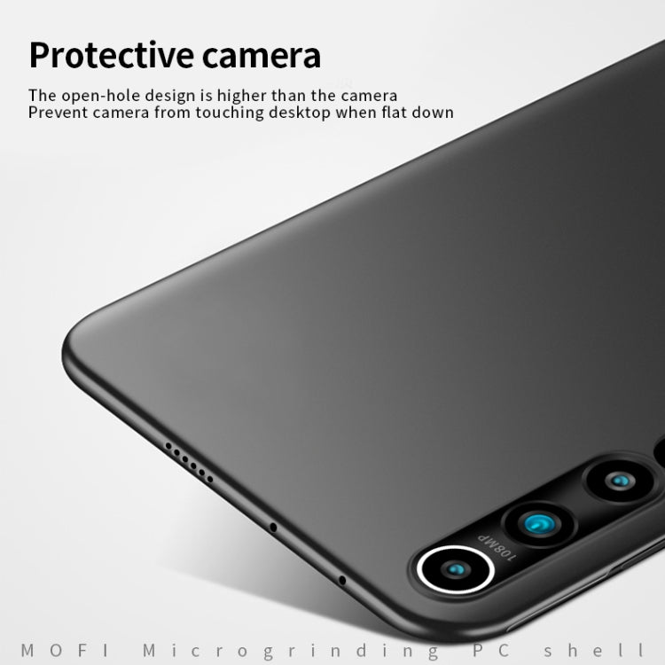 For Xiaomi Mi 10 MOFI Frosted PC Ultra-thin Hard Case(Red) - Xiaomi Cases by MOFI | Online Shopping South Africa | PMC TechLife