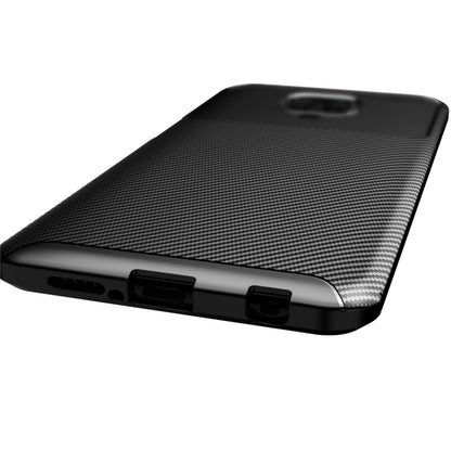 For Xiaomi Redmi Note 9 Pro Max Carbon Fiber Texture Shockproof TPU Case(Black) - Xiaomi Cases by PMC Jewellery | Online Shopping South Africa | PMC Jewellery