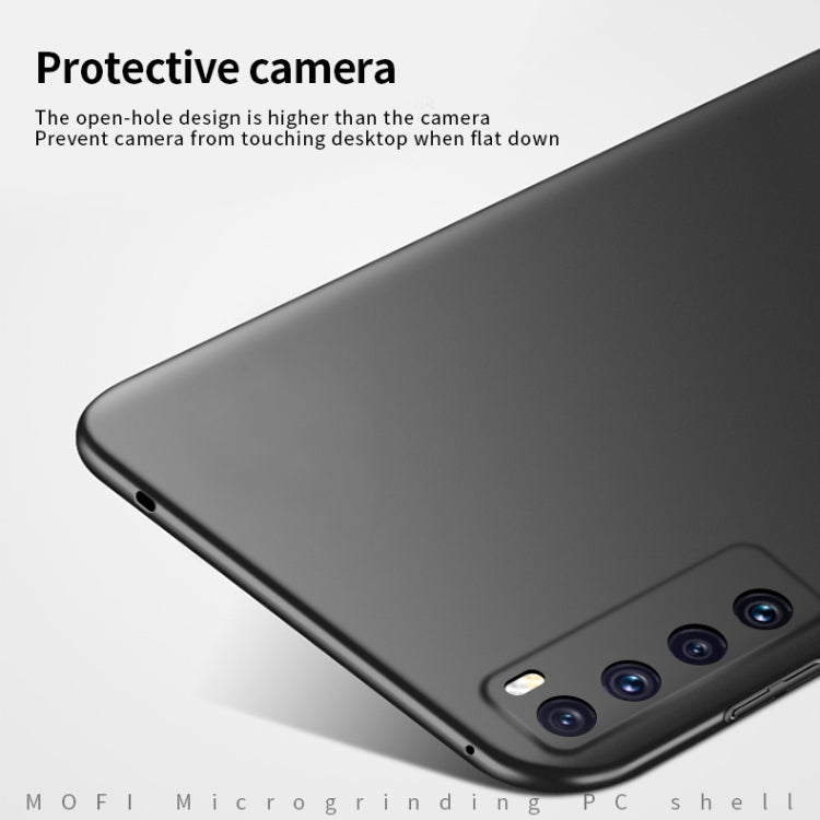 For Huawei Nova 7 MOFI Frosted PC Ultra-thin Hard Case(Red) - Huawei Cases by MOFI | Online Shopping South Africa | PMC TechLife