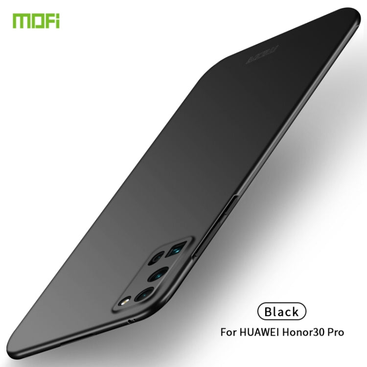 For Huawei Honor 30 Pro MOFI Frosted PC Ultra-thin Hard Case(Black) - Honor Cases by MOFI | Online Shopping South Africa | PMC Jewellery