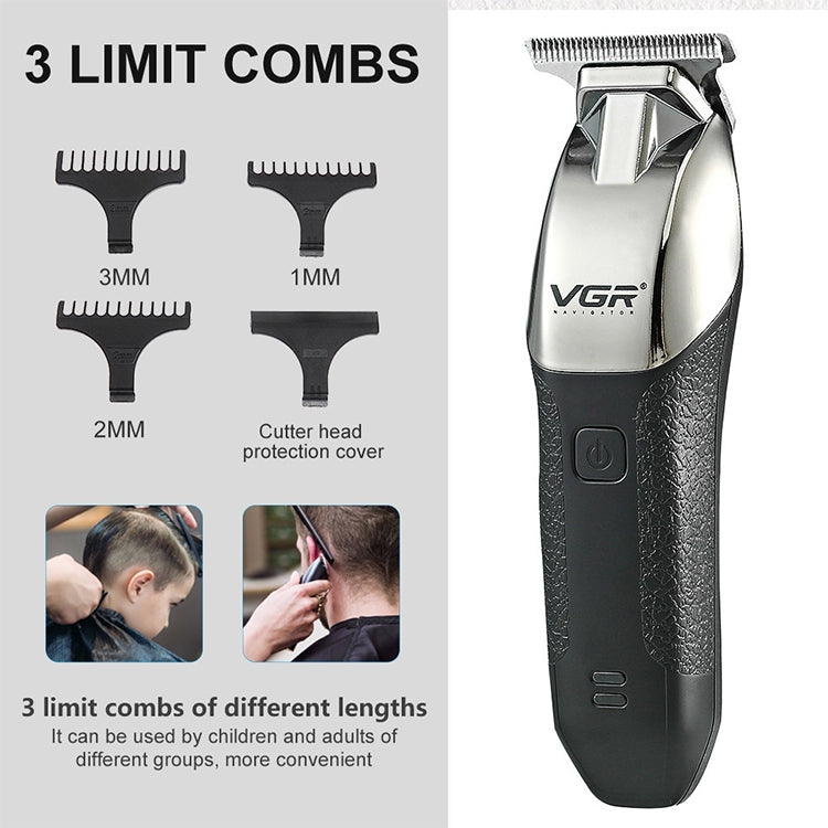 VGR V-171 5W USB Portable Push White Electric Clippers - free shipping - PMC TechLife - Order now!