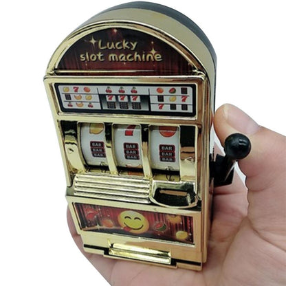 Mini Slot Machine Toy Rotatable Stress Reliever Children Party Jackpot Funny Jokes Play Toy, Random Color - DIY Developmental Toys by MezoJaoie | Online Shopping South Africa | PMC Jewellery | Buy Now Pay Later Mobicred