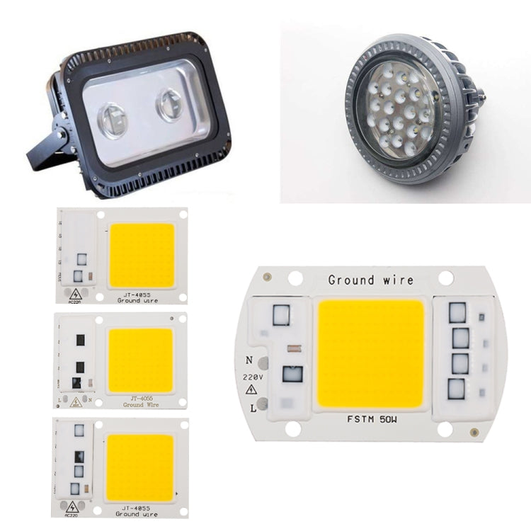 High Power 220V LED FloodlightCool/Warm White COB LED Chip IP65 Smart IC Driver Lamp(20W warm white) - Celling Lights & Chandeliers by PMC Jewellery | Online Shopping South Africa | PMC Jewellery | Buy Now Pay Later Mobicred