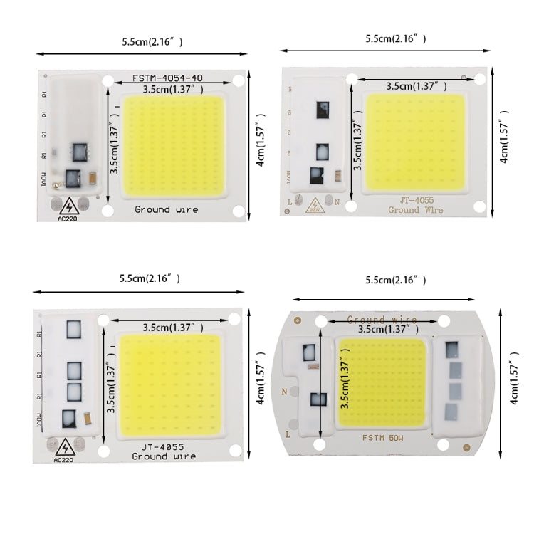 High Power 220V LED FloodlightCool/Warm White COB LED Chip IP65 Smart IC Driver Lamp(30W warm white) - Celling Lights & Chandeliers by PMC Jewellery | Online Shopping South Africa | PMC Jewellery | Buy Now Pay Later Mobicred