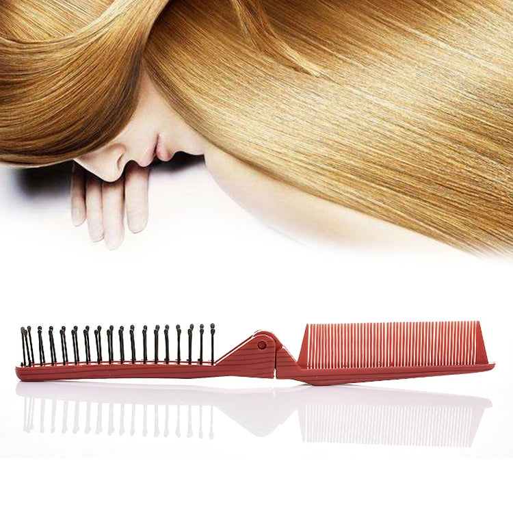 Portable Travel Folding Comb Anti-static Massage Comb(Purple) - free shipping - PMC TechLife - Order now!