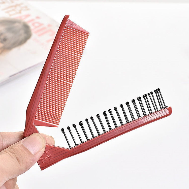 Portable Travel Folding Comb Anti-static Massage Comb(Pink) - free shipping - PMC TechLife - Order now!