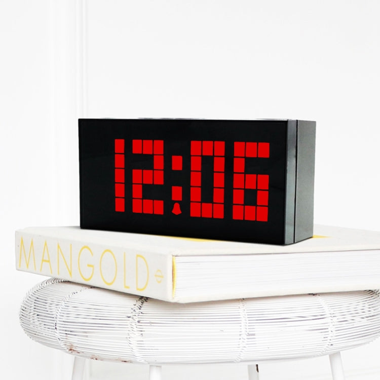 Digital Electronic Alarm Clock Creative LED Desk Clock US Plug, Style:4 Digits 7 Segments(Red Light) - Alarm Clocks by PMc TechLife | Online Shopping South Africa | PMc TechLife | Buy Now Pay Later Mobicred