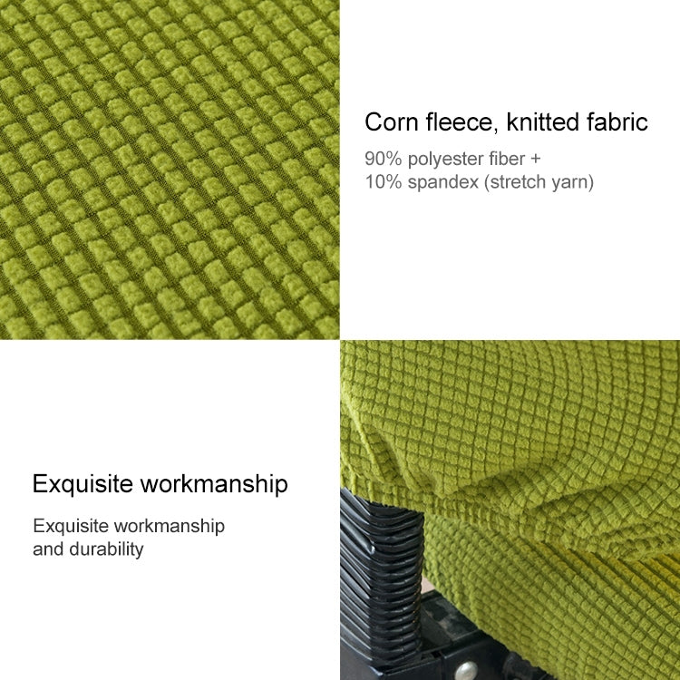 Universal Stretch Office Chair Cover, Size:Back Cover + Cushion Cover(Dark Grey) - Sofa Covers & Chair Covers by PMC TechLife | Online Shopping South Africa | PMC TechLife