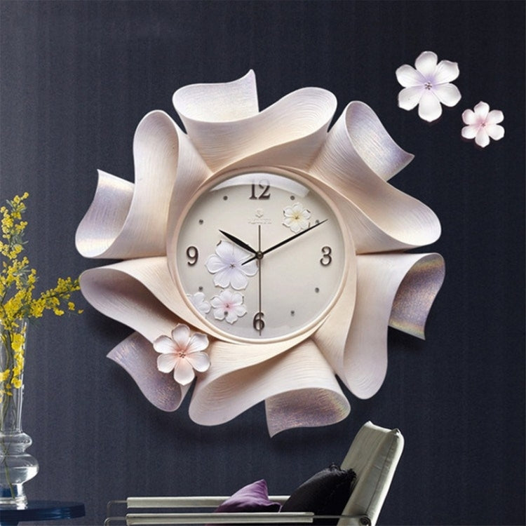 Creative Wall Clock Pure Hand-painted Wall Clock(Purple) - Wall Clock by PMc TechLife | Online Shopping South Africa | PMc TechLife | Buy Now Pay Later Mobicred