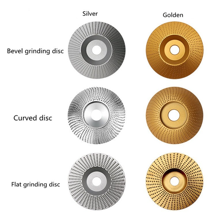 Woodworking Sanding Thorn Disk Angle Grinder Thorn Disk Plastic Grinding Disk Polishing Disk, Style:Flat(Gold) - Abrasive Tools & Accessories by PMC TechLife | Online Shopping South Africa | PMC TechLife | Buy Now Pay Later Mobicred