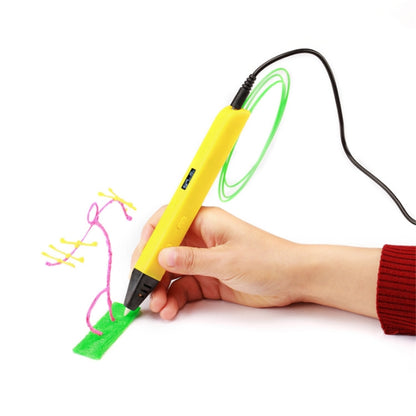 RP800A Childrens Educational Toys 3D Printing Pen, Plug Type:US Plug(Yellow) - 3D Printer by PMC Jewellery | Online Shopping South Africa | PMC Jewellery | Buy Now Pay Later Mobicred