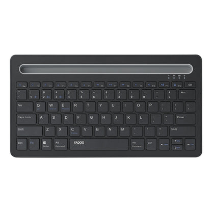 Rapoo XK100 78 Keys Wireless Bluetooth Office Business Keyboard(Black) - Wireless Keyboard by Rapoo | Online Shopping South Africa | PMC Jewellery | Buy Now Pay Later Mobicred