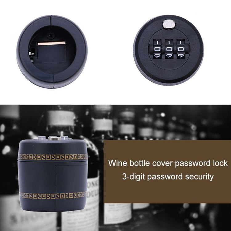 Red Wine Bottle Code Lock Bottle Cap Lock - Bottle Stopper by PMC TechLife | Online Shopping South Africa | PMC TechLife | Buy Now Pay Later Mobicred
