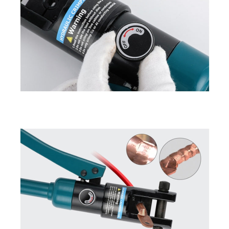 Electrician Overall Manual Hydraulic Pliers Multi-function Crimping Pliers, Model:YQK70(4-70mm) - Pliers by PMC TechLife | Online Shopping South Africa | PMC TechLife | Buy Now Pay Later Mobicred