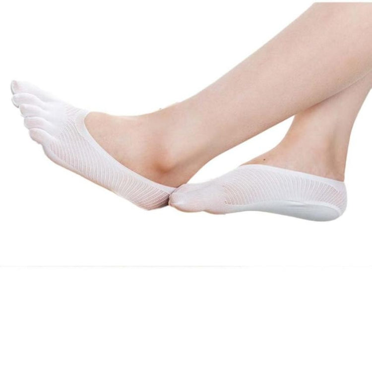 Female Socks Five Toe Sock Slippers Invisibility for Solid Color Crew Socks(Skin Color) - Sailboat Socks by PMC Jewellery | Online Shopping South Africa | PMC Jewellery