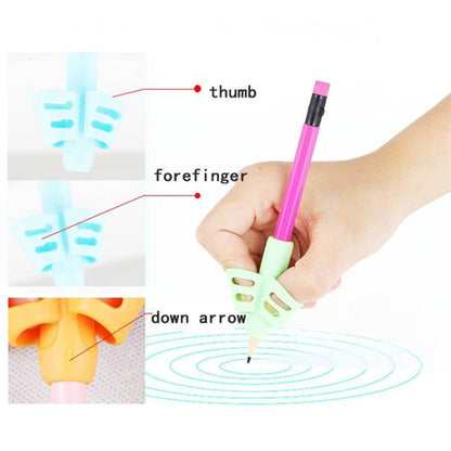 Non-toxic Children Pencil Writing Aid Grip Posture Correction Tools, Random Color Delivery - Corrector by PMC Jewellery | Online Shopping South Africa | PMC Jewellery