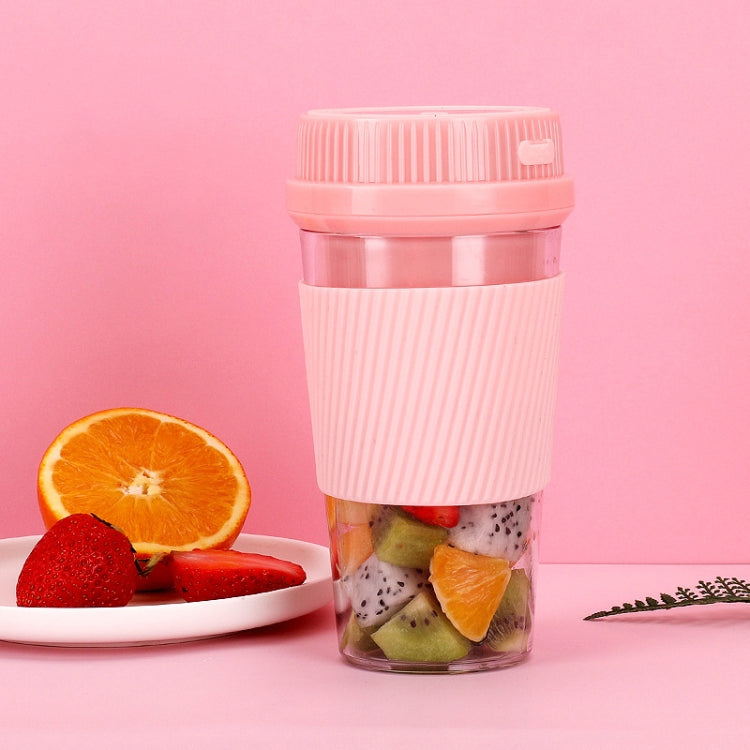 Portable USB Rechargeable Mini Household Electric Fruit Juicer(Pink) - free shipping - PMC TechLife - Order now!