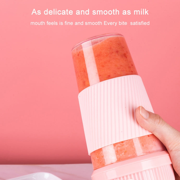 Portable USB Rechargeable Mini Household Electric Fruit Juicer(Pink) - free shipping - PMC TechLife - Order now!