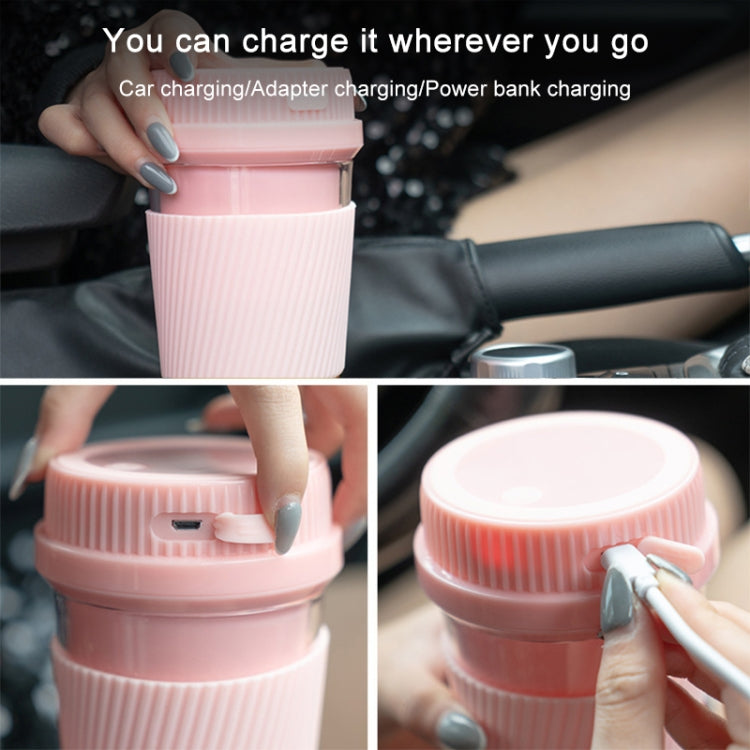 Portable USB Rechargeable Mini Household Electric Fruit Juicer(Pink) - free shipping - PMC TechLife - Order now!