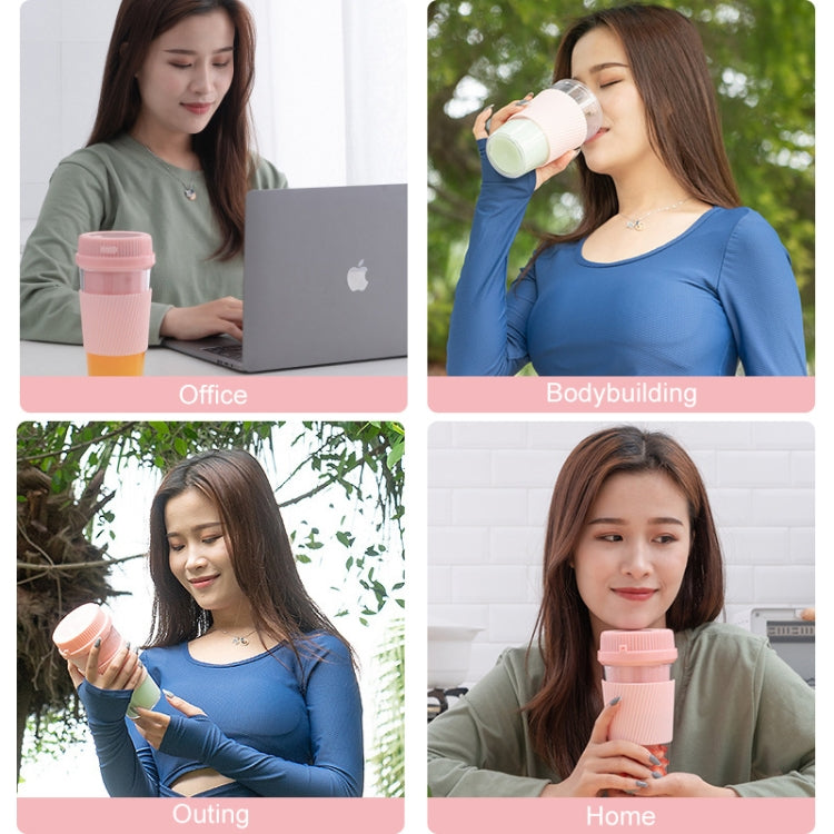Portable USB Rechargeable Mini Household Electric Fruit Juicer(Pink) - free shipping - PMC TechLife - Order now!
