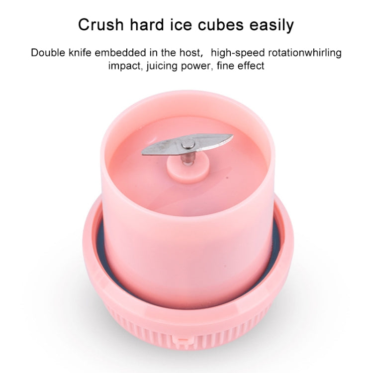 Portable USB Rechargeable Mini Household Electric Fruit Juicer(Pink) - free shipping - PMC TechLife - Order now!