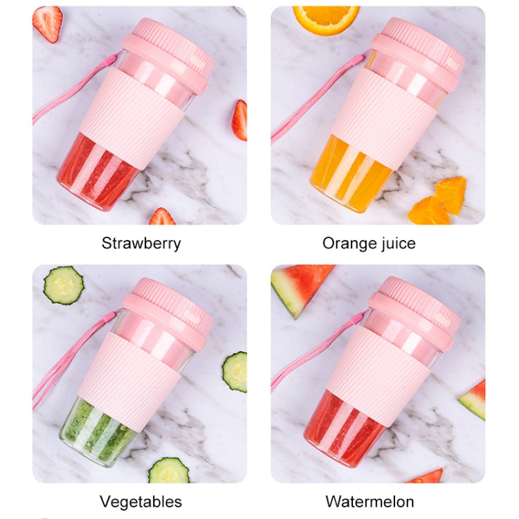 Portable USB Rechargeable Mini Household Electric Fruit Juicer(Pink) - free shipping - PMC TechLife - Order now!