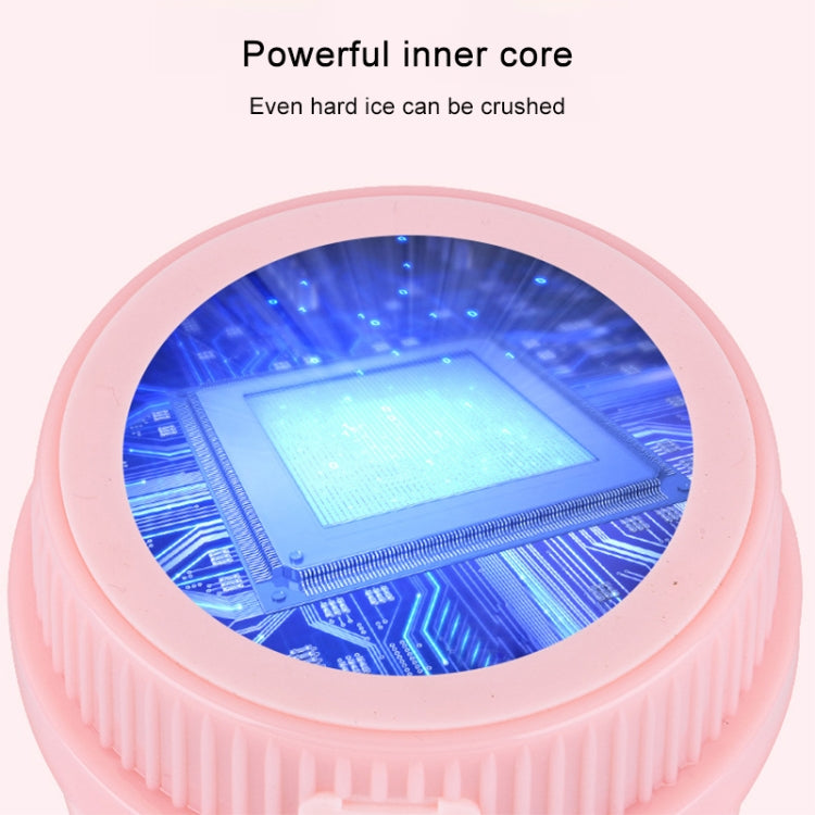 Portable USB Rechargeable Mini Household Electric Fruit Juicer(Pink) - free shipping - PMC TechLife - Order now!