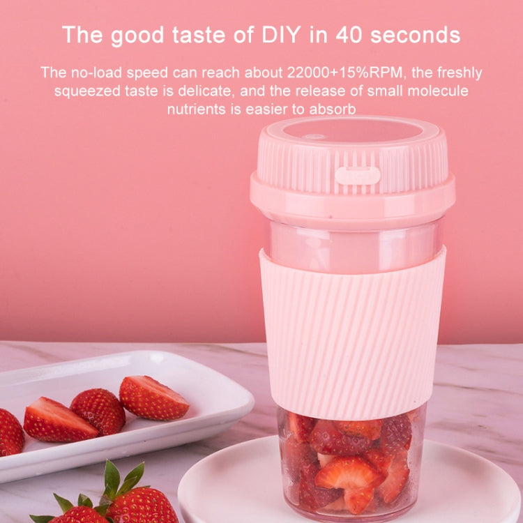Portable USB Rechargeable Mini Household Electric Fruit Juicer(Pink) - free shipping - PMC TechLife - Order now!
