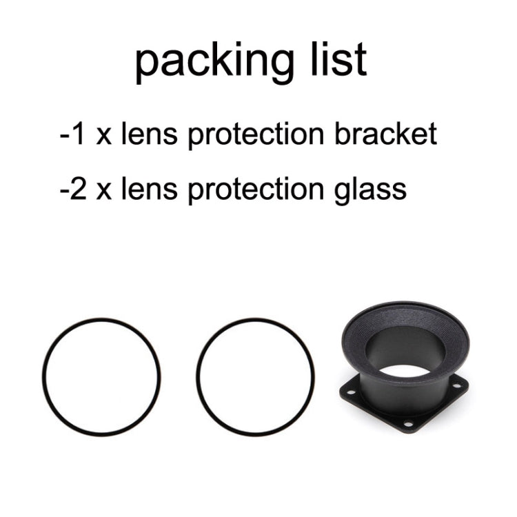 Original DJI FPV Camera Lens Protection Kit - Lens Accessories by DJI | Online Shopping South Africa | PMC Jewellery | Buy Now Pay Later Mobicred