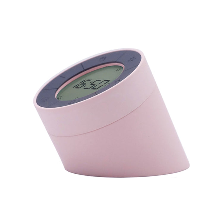 Simple Home Creative Multi-function Charging Stepless Dimming Alarm Clock Night Light(Pink) - Alarm Clocks by PMc TechLife | Online Shopping South Africa | PMc TechLife | Buy Now Pay Later Mobicred