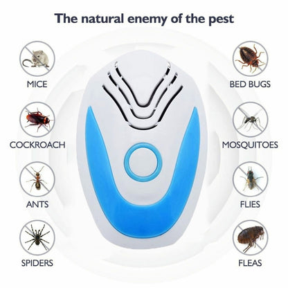 Multifunctional Ultrasonic Electronic Mosquito Repellent, Plug Type:UK Plug( Light Blue)(Light Blue) - Repellents by PMC Jewellery | Online Shopping South Africa | PMC Jewellery | Buy Now Pay Later Mobicred