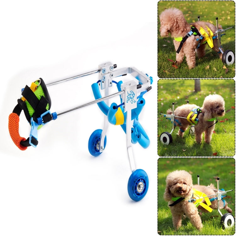 Pet Wheelchair Disabled Dog Old Dog Cat Assisted Walk Car Hind Leg Exercise Car For Dog/Cat Care, Size:XXXS - Training Aids by PMC Jewellery | Online Shopping South Africa | PMC Jewellery | Buy Now Pay Later Mobicred