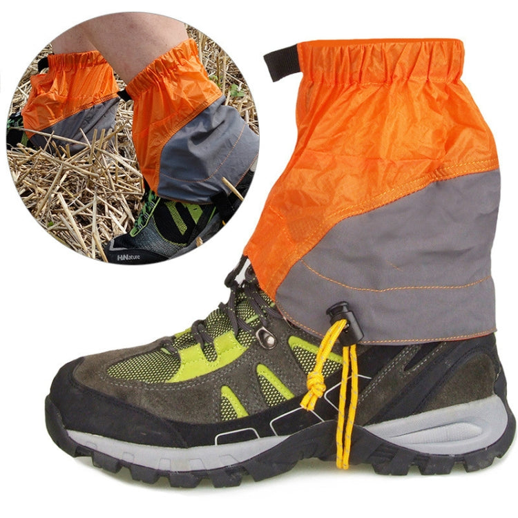 Outdoor Mountaineering Sandproof Waterproof Tearproof Legging Protective Case(Orange) - Mountaineering Outfit by PMC TechLife | Online Shopping South Africa | PMC TechLife | Buy Now Pay Later Mobicred