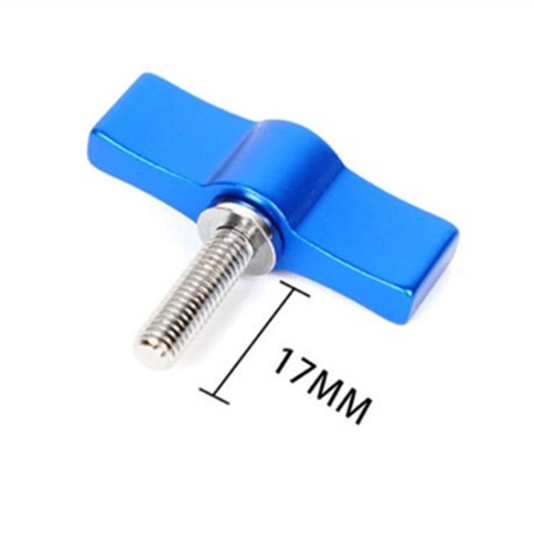 10PCS T-shaped Screw Multi-directional Adjustment Hand Screw Aluminum Alloy Handle Screw, Specification:M5(Red) - Screws by PMC TechLife | Online Shopping South Africa | PMC TechLife | Buy Now Pay Later Mobicred