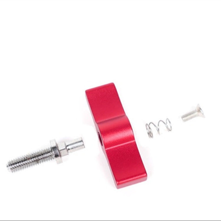 10PCS T-shaped Screw Multi-directional Adjustment Hand Screw Aluminum Alloy Handle Screw, Specification:M5(Red) - Screws by PMC Jewellery | Online Shopping South Africa | PMC Jewellery | Buy Now Pay Later Mobicred