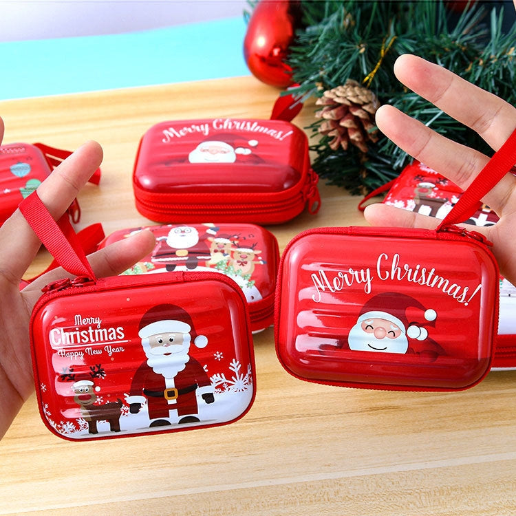 Christmas Cartoon Coin Purse Creative Square Storage Box Key Case(Type 5) - free shipping - PMc TechLife - Order now!